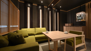 【栗】大きなツインベッドの和洋室