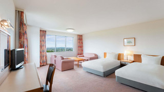 クラシック ルーム シングルベッド 2 台