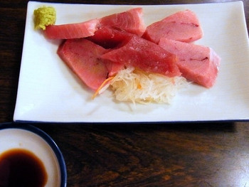 「和田屋」料理 992157 まぐろぶつ切￥630