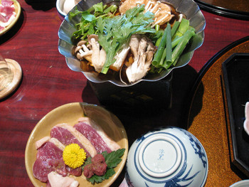 「浜湖月」 料理 1039230 鴨鍋