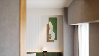 デラックス ルーム クイーンベッド 1 台 (Family Room)