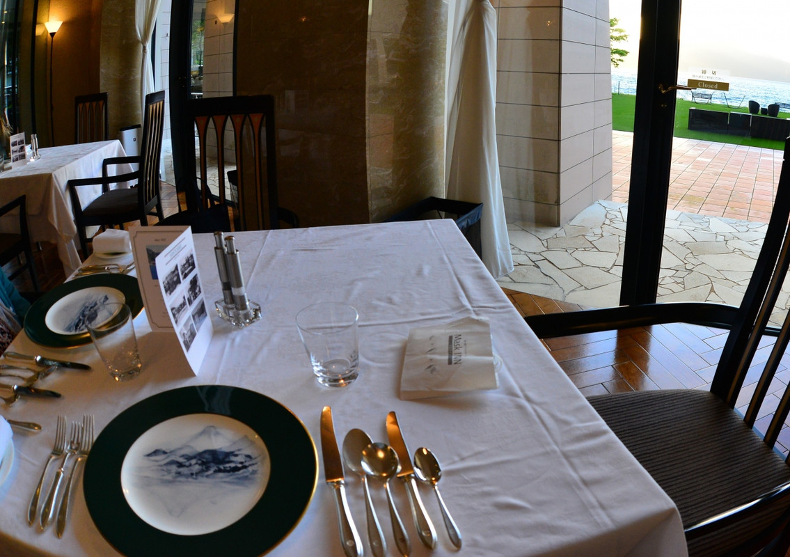 レストランからの眺望