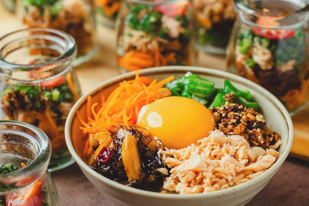 朝食ビュッフェ