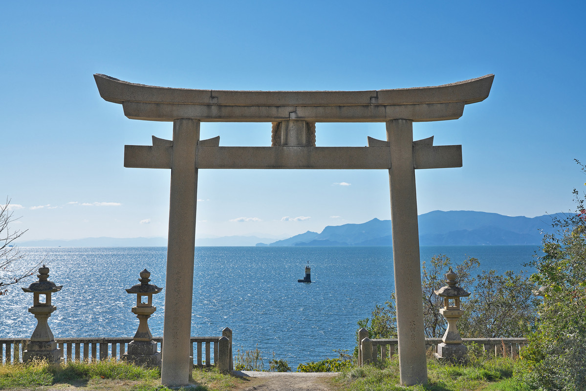 伊和都比売神社 鳥居