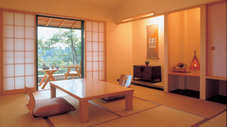 【人気No.1の岩露天風呂】「まめの間」 温泉露天付特別室 [特別室] [和室] [喫煙可] [海が見える]