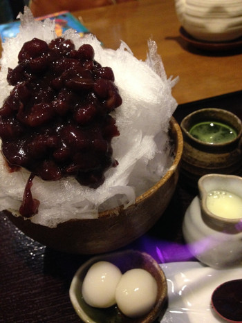 「甘味処 楓」料理 637420 抹茶ミルク金時