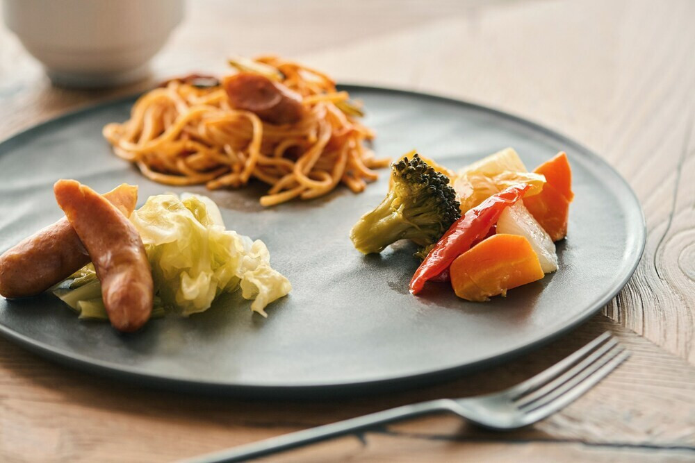 朝食ビュッフェ