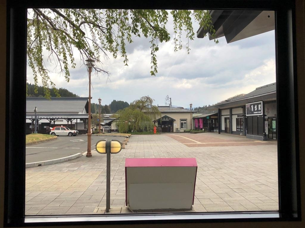 ホテルのレストラン観た風景