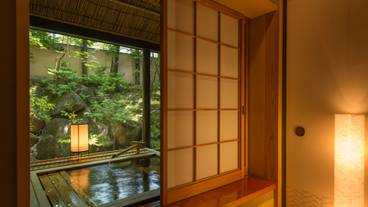 木心亭　檜造り露天風呂付客室② / 2