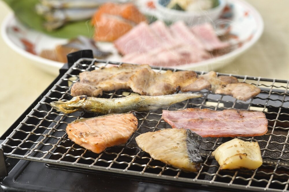 朝食ビュッフェ