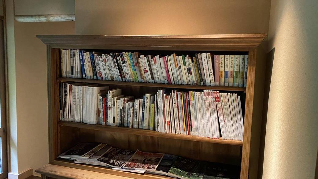 リラックスタイムは
読書に没頭 / 2