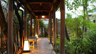 貸切風呂への回廊 / 8