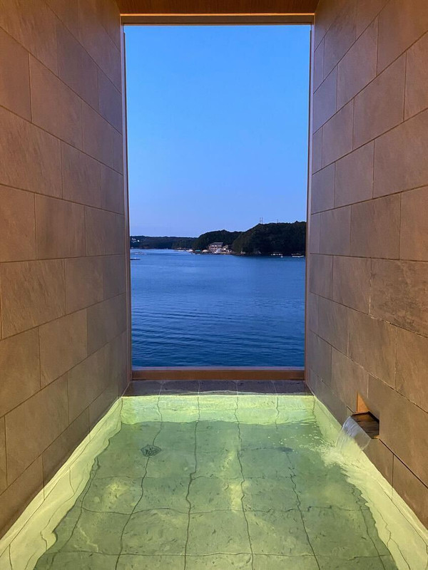 客室露天風呂 一例(2)