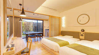 プレミアム スイート 専用バスルーム ガーデンビュー