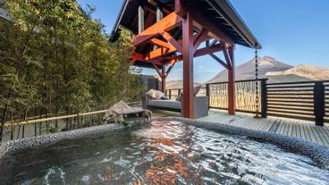 蘭鋳／客室露天風呂 / 1