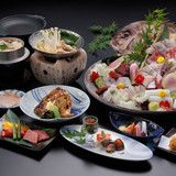 和室 喫煙 海側 2食付き 渦潮会席(阿波牛、阿波尾鶏、鳴門鯛）夕食部屋食