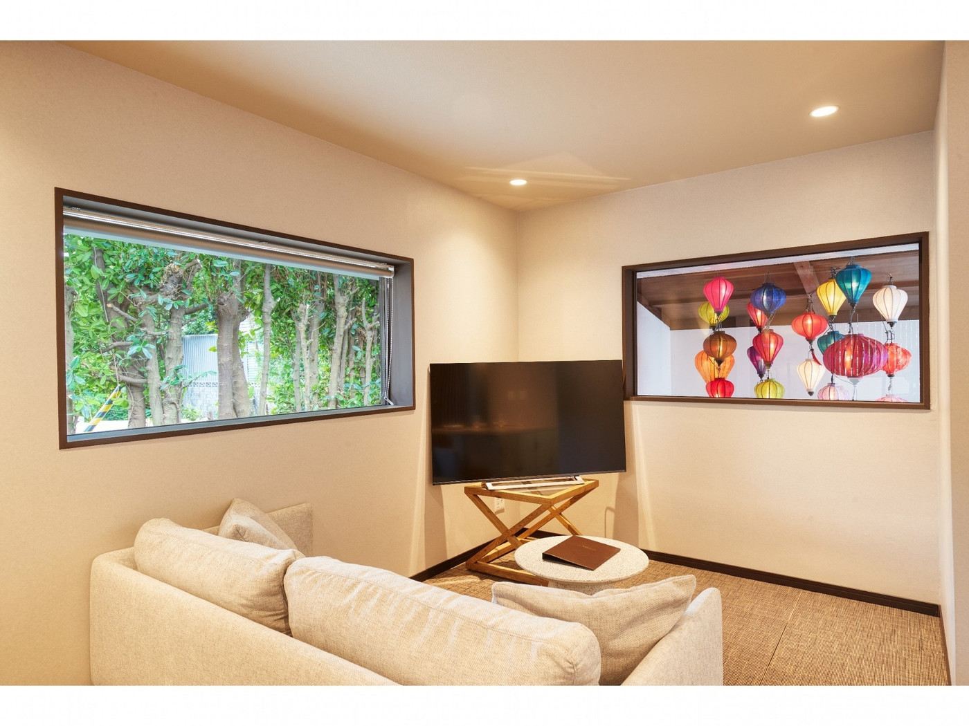 ランタンの灯りに癒される。寛ぎのヴィラ4022556