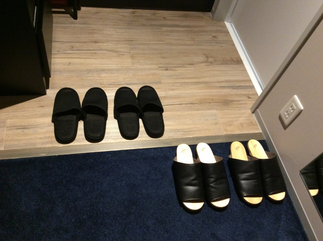 バリアフリーな部屋の入口