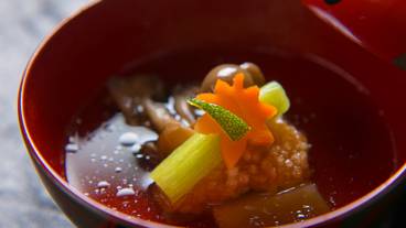 夕食　和懐石　お吸い物 / 10