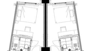 アジョイニングルーム (隣室確約クイーンルーム 2部屋)(禁煙)