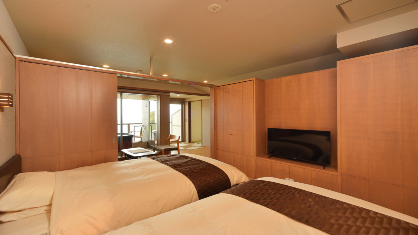 露天風呂付き洋室①