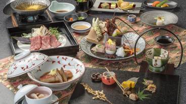 季節替わりの和会席膳・旬彩一例① / 3