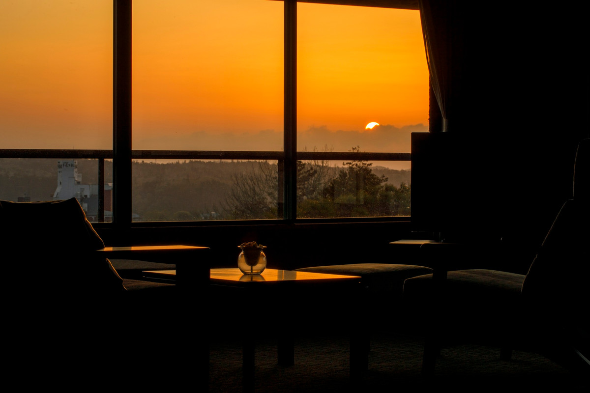 本館 風葉鳴 ラグジュアリーツインからの眺め