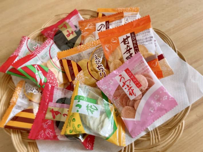 たこせんべいの里 商品例① / 1