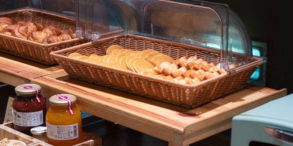 朝食ビュッフェ