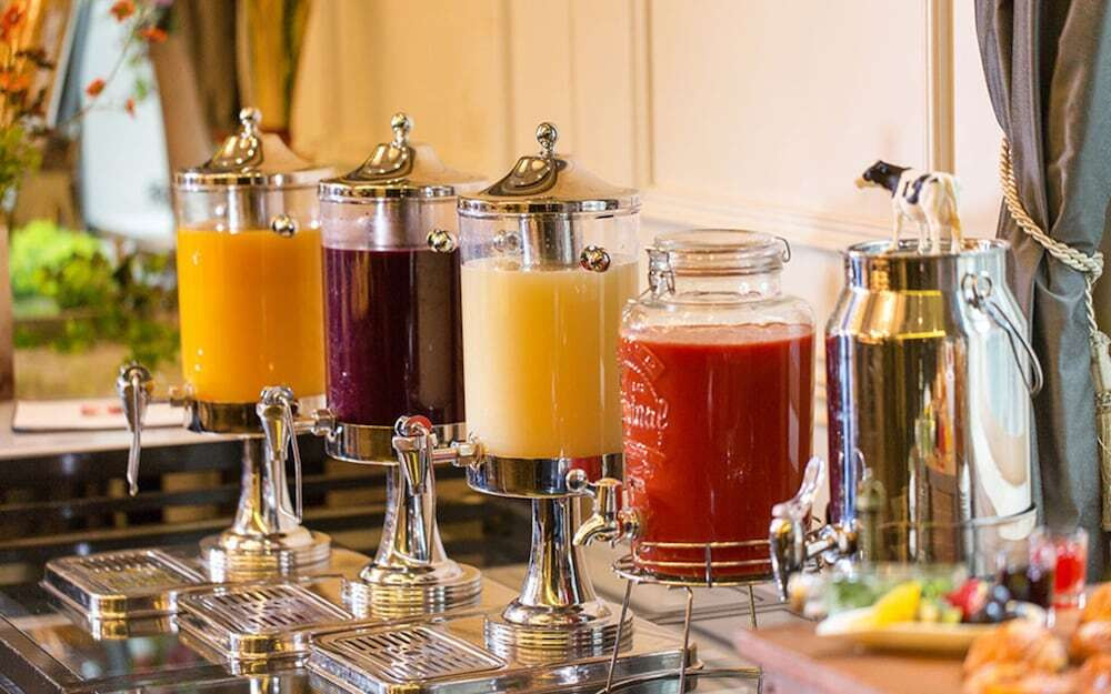 朝食ビュッフェ ドリンク