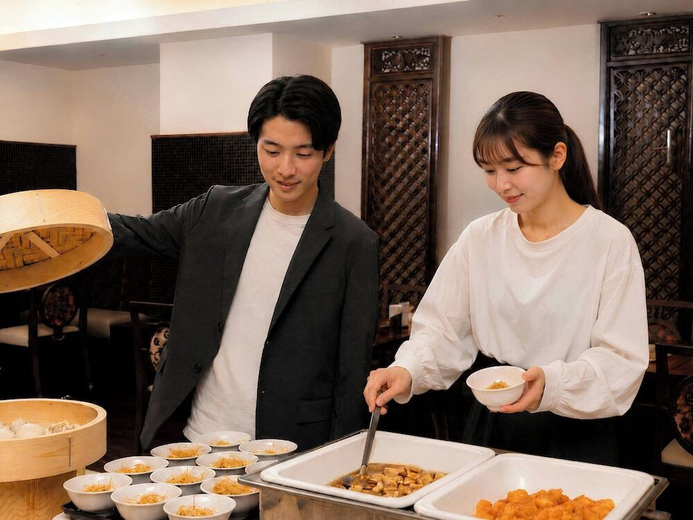 朝食スペース