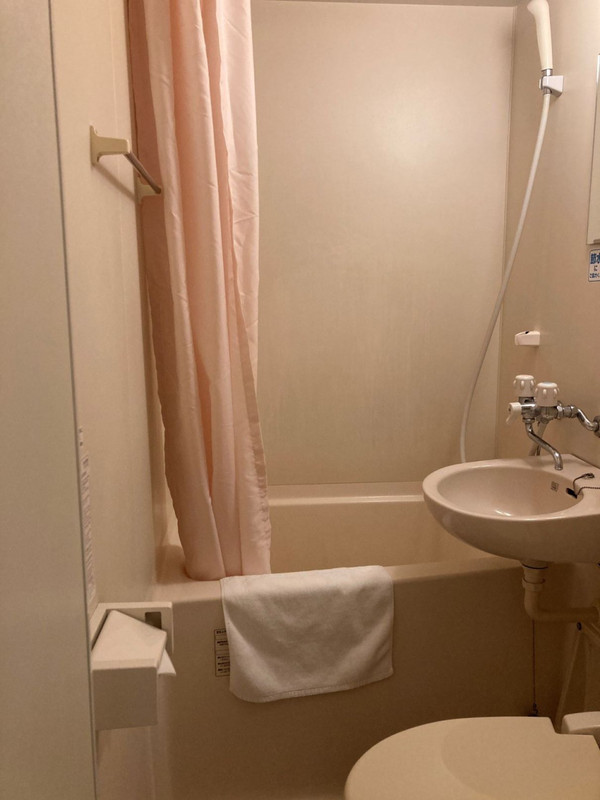 私の知る中で、最もバスルームが小さいホテル