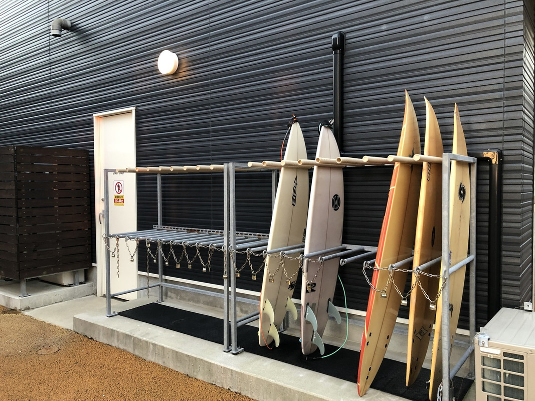 サーフボード置けます