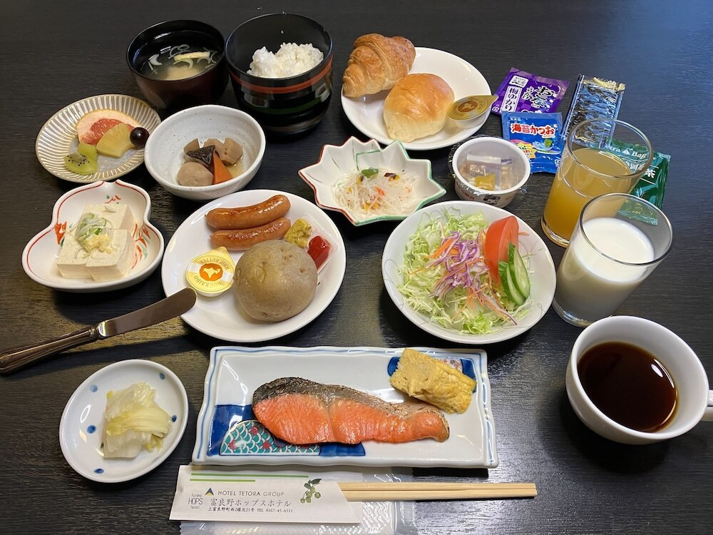 朝食ビュッフェ