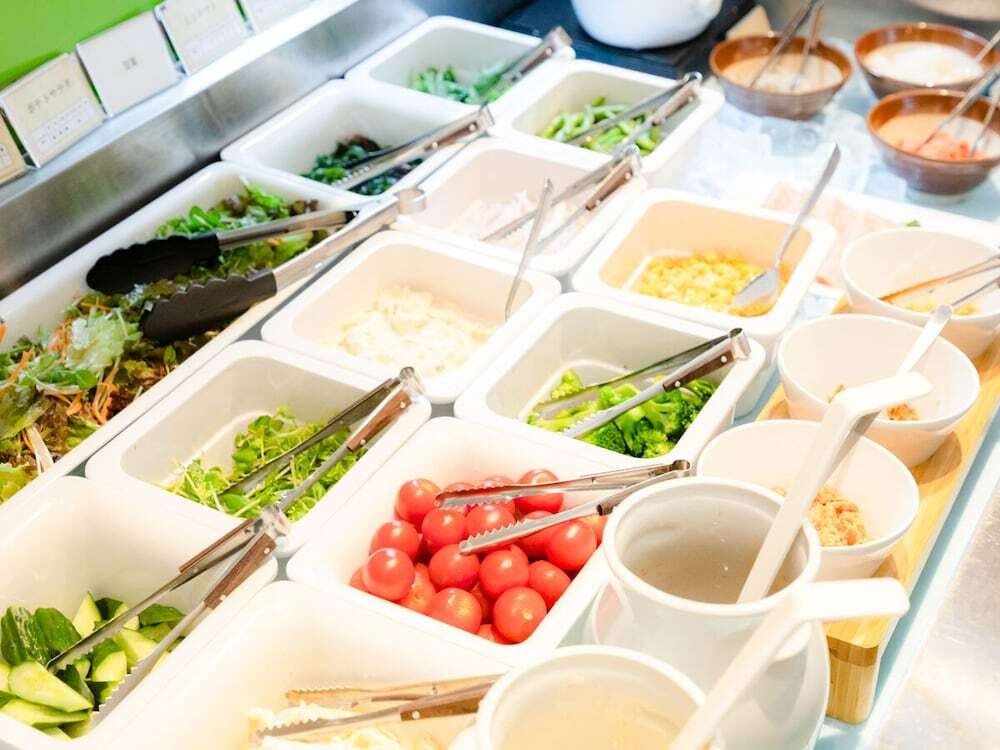 朝食ビュッフェ