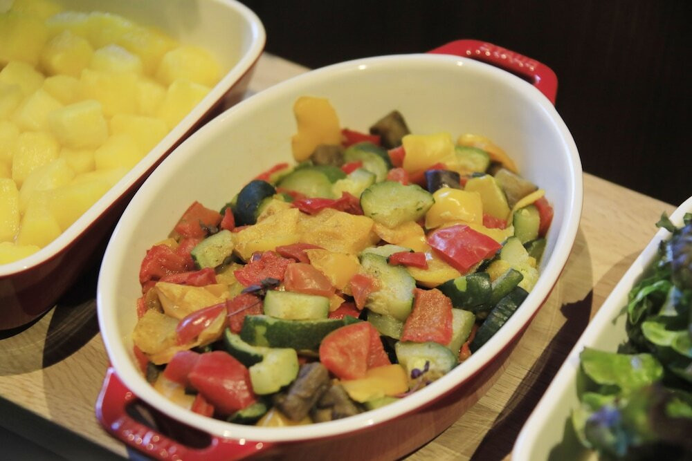 朝食ビュッフェ