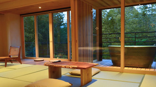 露天風呂付き客室＜竹の音＞