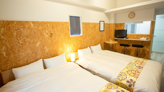 スーペリア ダブルまたはツインルーム ダブルベッド 2 台 禁煙