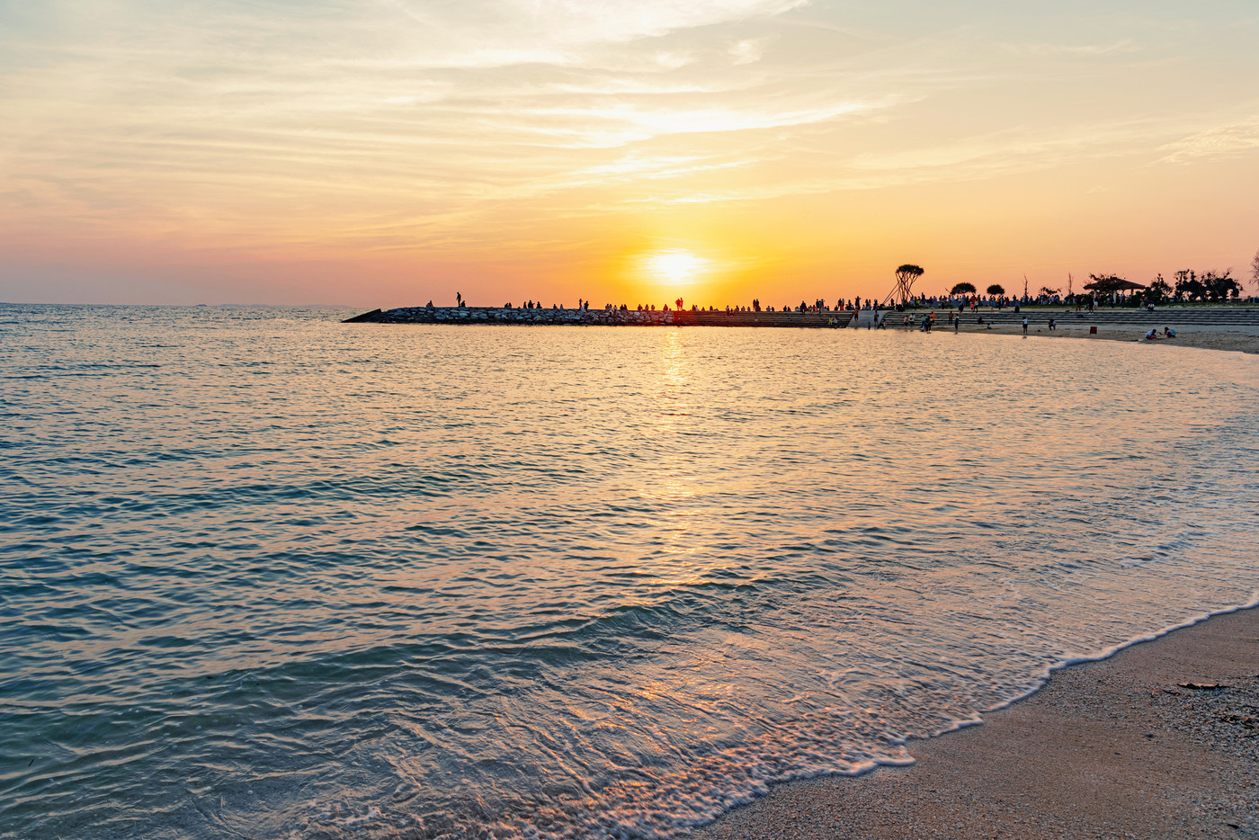 沖縄 北谷町 サンセットビーチ
