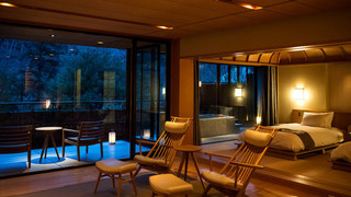 ジャパニーズ・スイート〇半露天風呂付き特別和洋室 [和洋室] [禁煙]