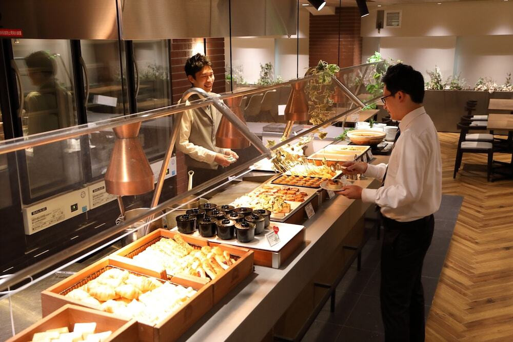 朝食ビュッフェ