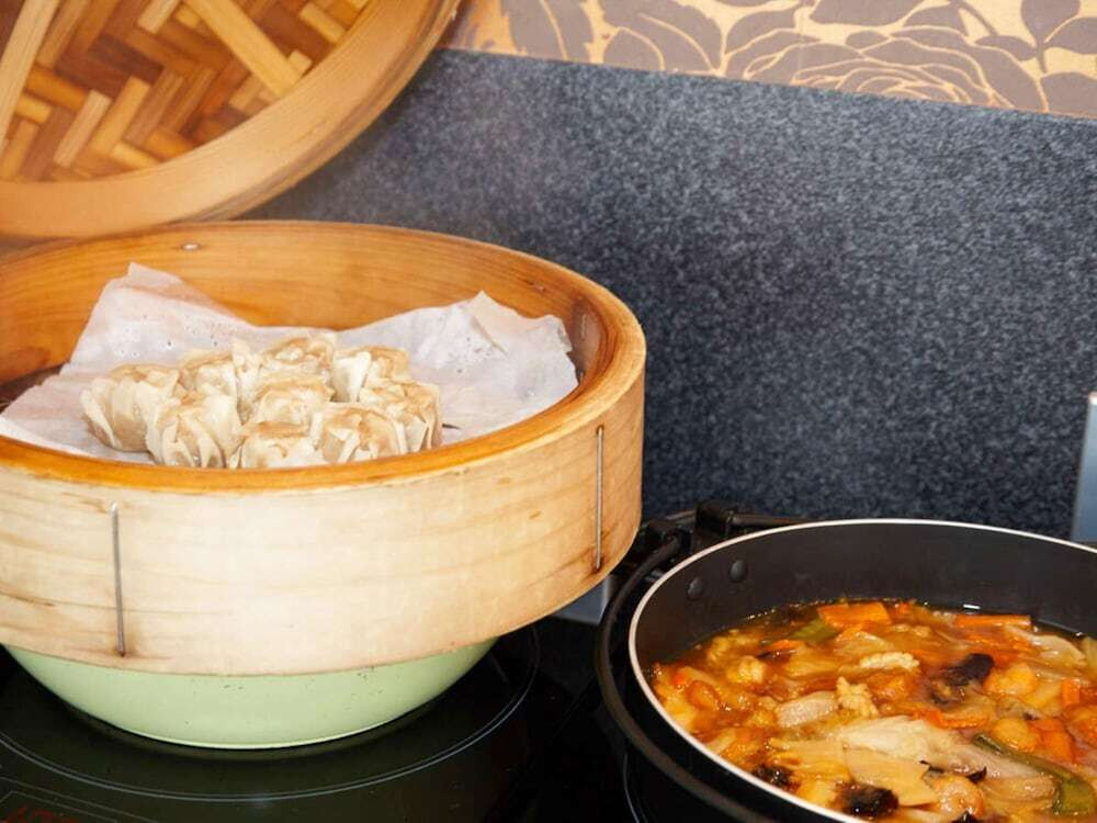 朝食ビュッフェ