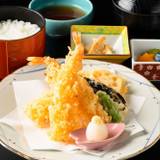 海老と野菜の天婦羅定食 / 5