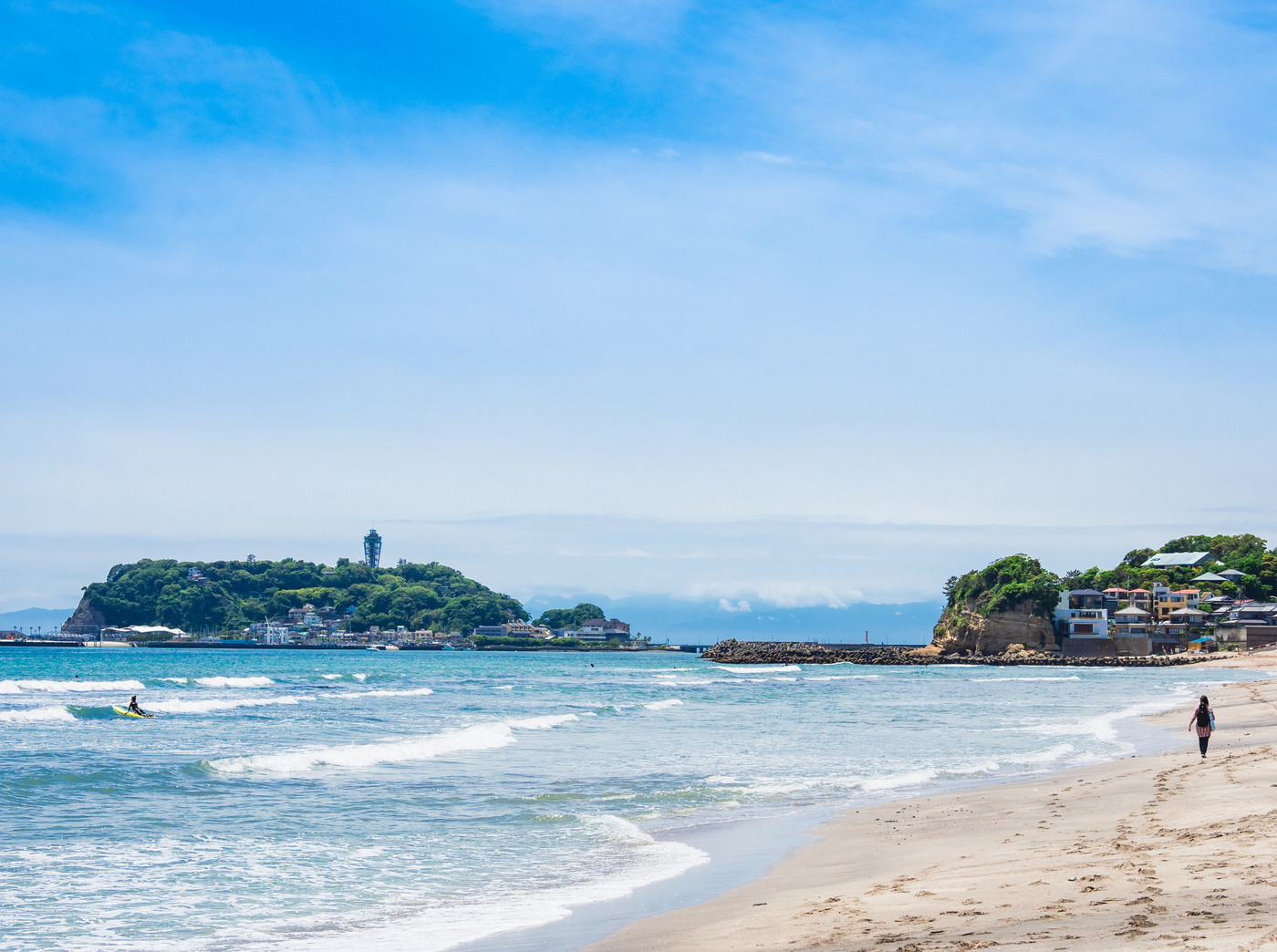 湘南　江の島と七里ヶ浜