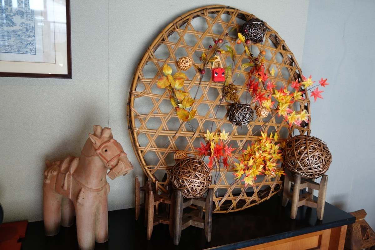 エントランスの飾り