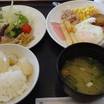 朝食は近くのホテルシーウエーブで頂きました。