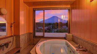 富士山ビュー温泉風呂付スイートルーム バスルーム / 6