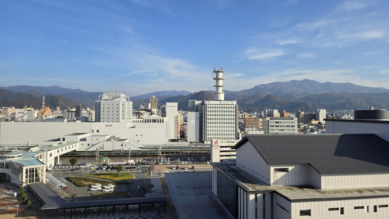山並みが美しい山形の風景です