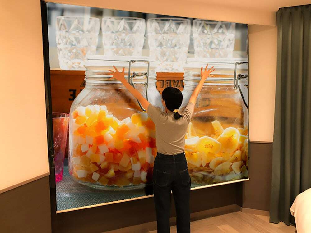 全室プロジェクター＆プレーヤー付き。ミラーリングもOK4058443