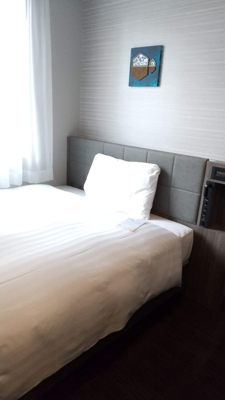 ベッドはふかふかでよく眠れました★